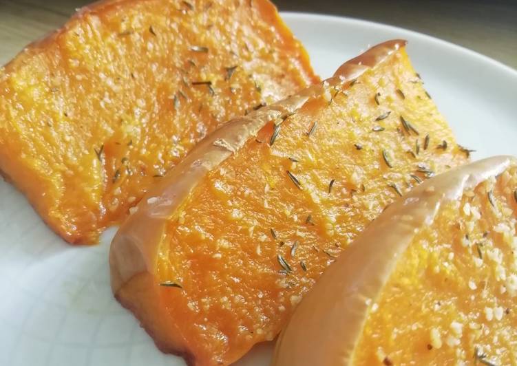 Voici la recette Butternut rôti 😋 Délicieux garanti