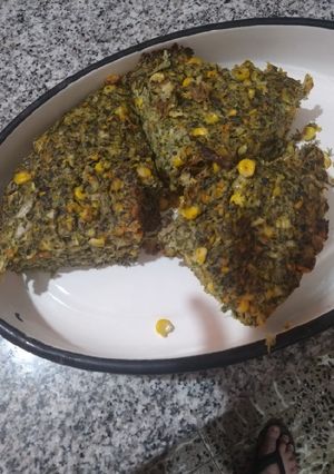 Una foto de Budín de verduras
