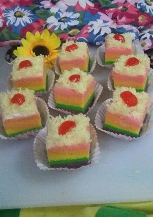 Foto resep Rainbow Cake