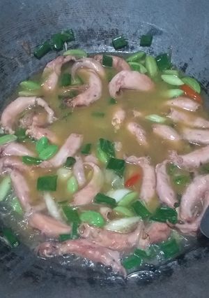Foto resep Oseng asin cumi