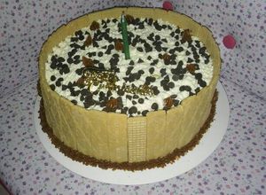 Una foto de Torta obleas ❤