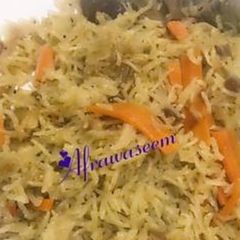 A picture of Afghani mutton pulao.