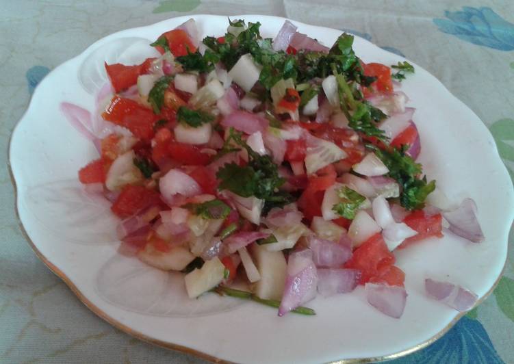 Simple Way to Prepare Super Quick Homemade Kachumber salad