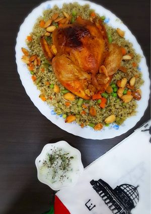 صورة لوصفة الفريكة المفلفلة