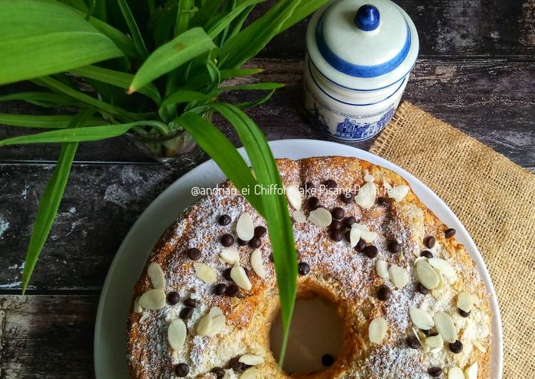 Bahan meracik Chiffon Cake Pisang Putih Telur yang sempurna