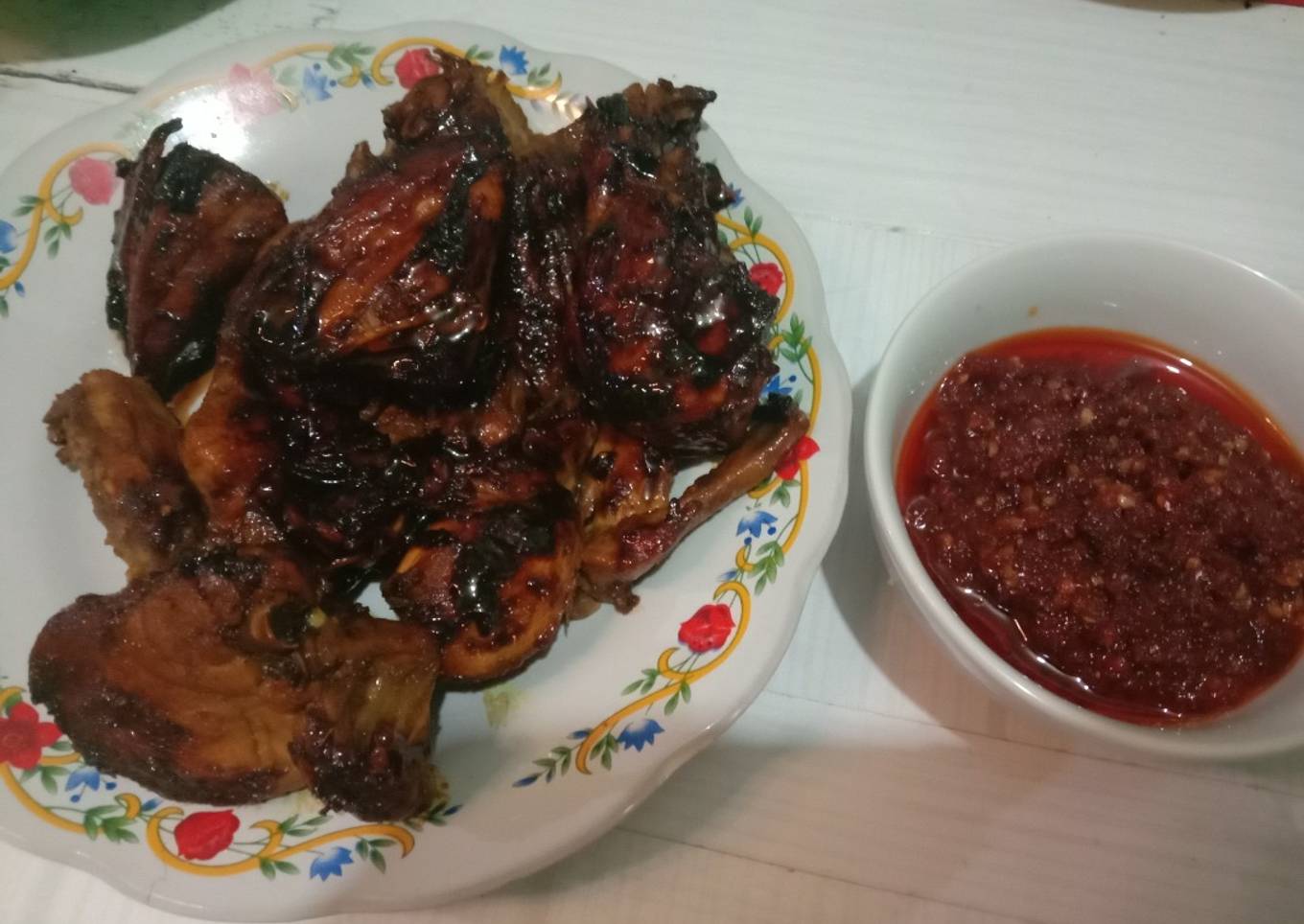 Ayam bakar teflon