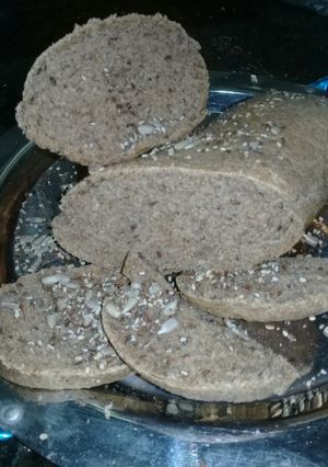 Una foto de Pan integral de salvado con mix de semillas