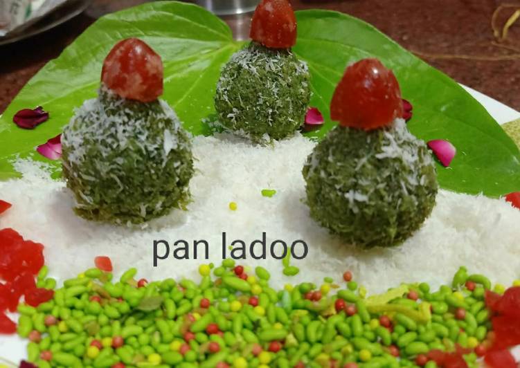 Steps to Make Speedy Ganesh special paan ladoo
