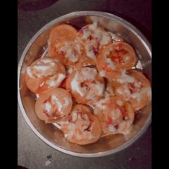 A picture of Dahi puri.