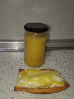 Una foto de Mermelada piña y manzana