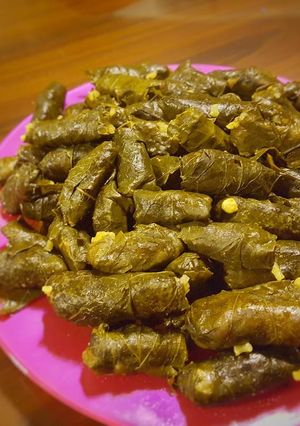 صورة لوصفة محشي ورق عنب