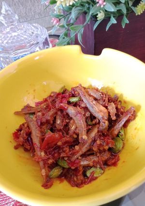 Foto resep Sambal teri pete