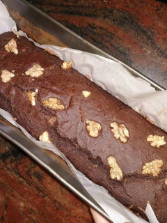 Una foto de Bizcocho de nueces fit