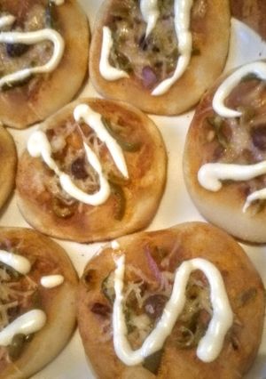 صورة لوصفة بيتزا السميد