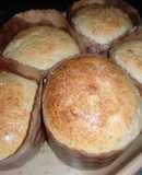 Pan casero (en moldes de pan dulce)