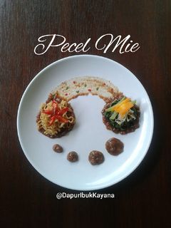 Foto resep 401. Pecel Mie