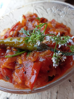 टँगी टोमॅटो चटणी (tangy tomato chutney recipe in marathi) रेसिपी चे मुख्य फोटो