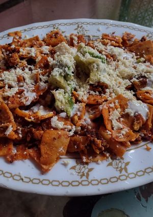 A picture of Chorizo Migas.