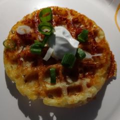 A picture of Chicken Ranch Chaffles.