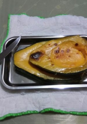 好吃的焗烤南瓜 的食譜成品照片