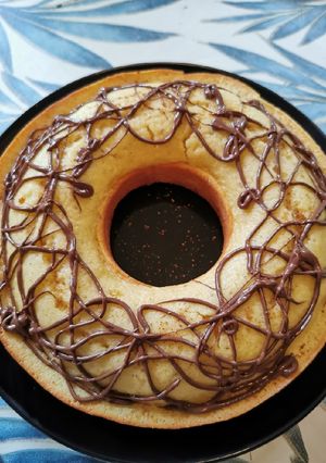 Une photo de Gâteau au yaourt (citron et noisettes)