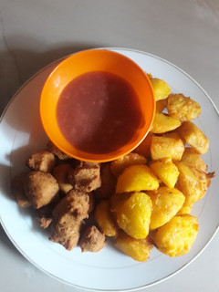 A picture of Viazi Karai.