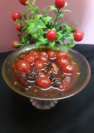 A picture of Karonda chutney.