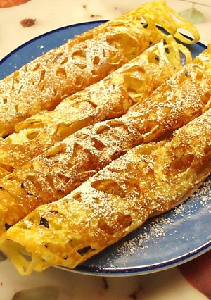 Ropogós pókháló palacsinta recept fotója