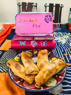 A picture of Mango pie.