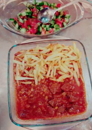 عکسی از دستور خورش قیمه😋