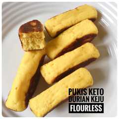 รูปของ Pukis Keto Flourless Durian Keju