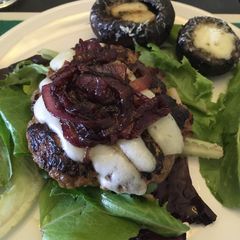 A picture of Paleo-ish Bacon Cheeseburger.