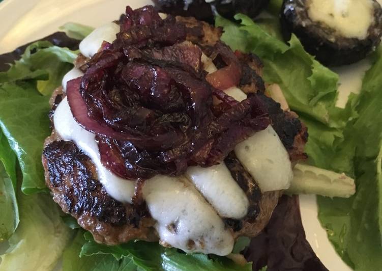 Easiest Way to Make Super Quick Homemade Paleo-ish Bacon Cheeseburger