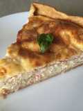 Quiche Lorraine de pernil dolç i formatge
