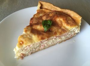 Foto principal de Quiche Lorraine de pernil dolç i formatge