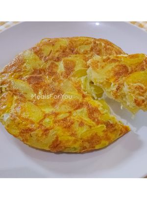 Foto resep Potato Omelette - Resep Diet