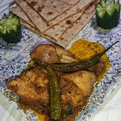 A picture of Chicken Achari Karahi.