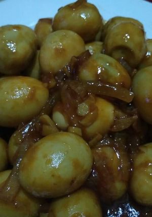 Foto resep Telur puyuh masak Mentega