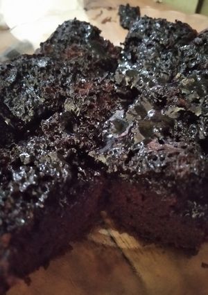 Foto resep Brownies kukus Milo simpel