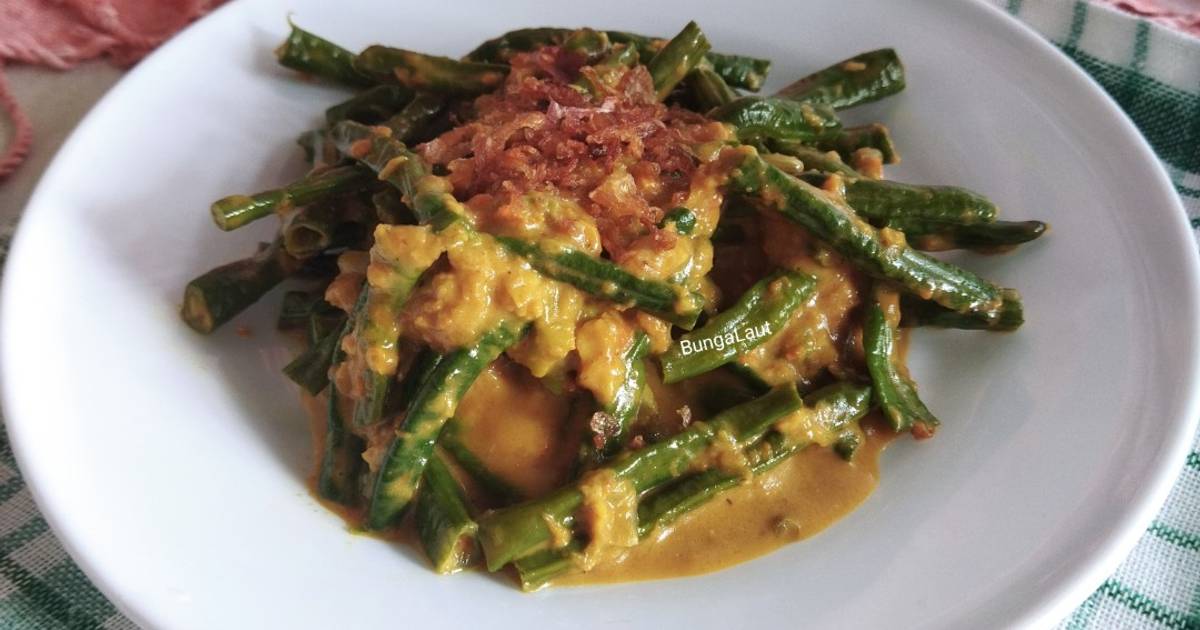 Resep Jukut Bejek (sayur Kacang Panjang Khas Bali) Rasanya Maknyus