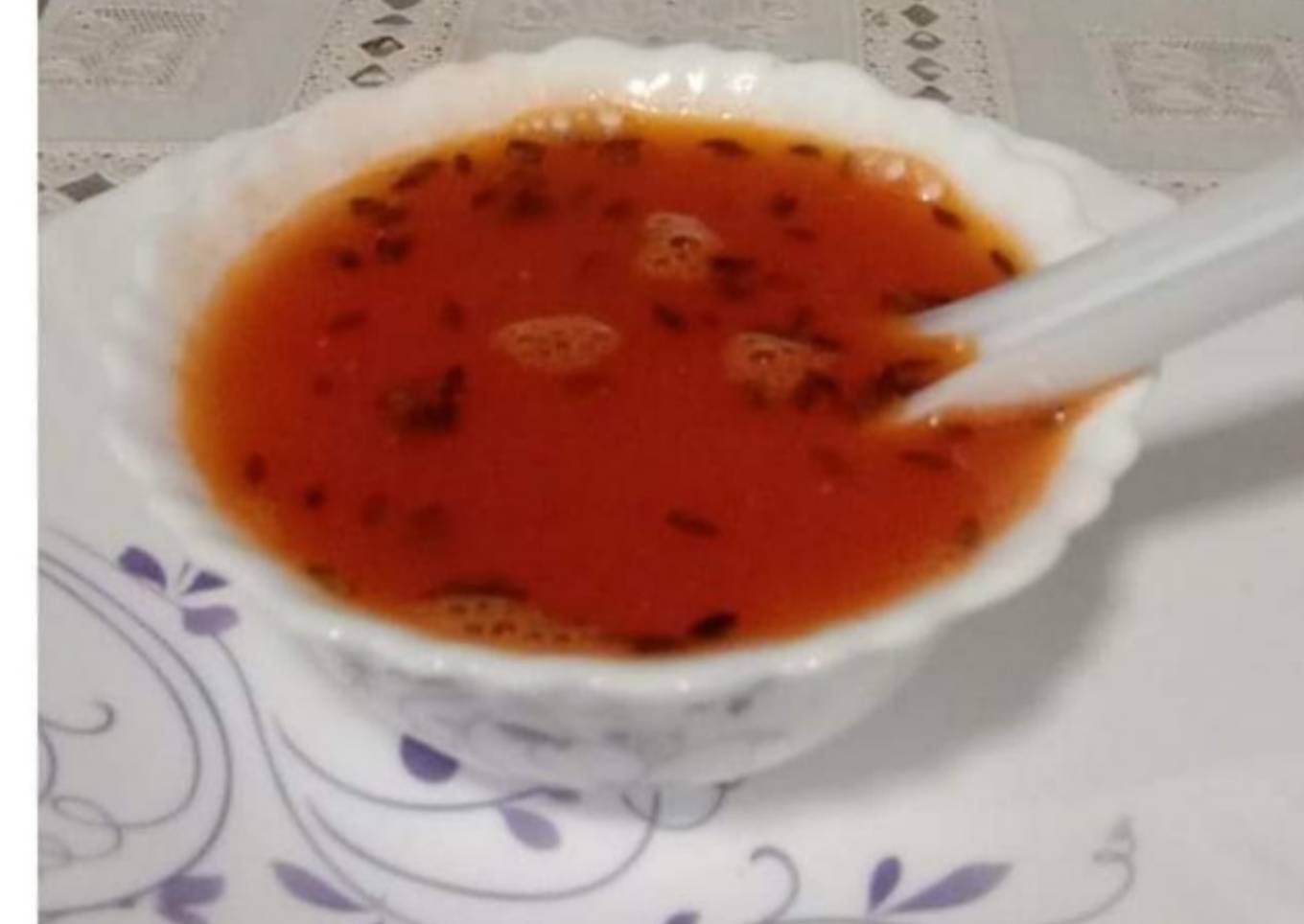 Beetroot tomato soup
