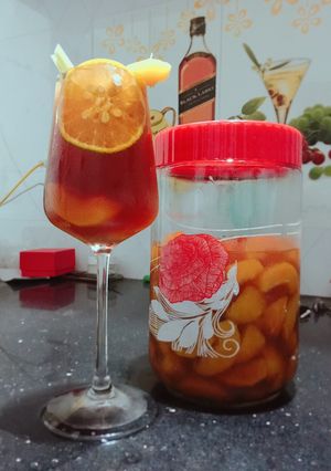 Hình của món Trà đào cam sả.