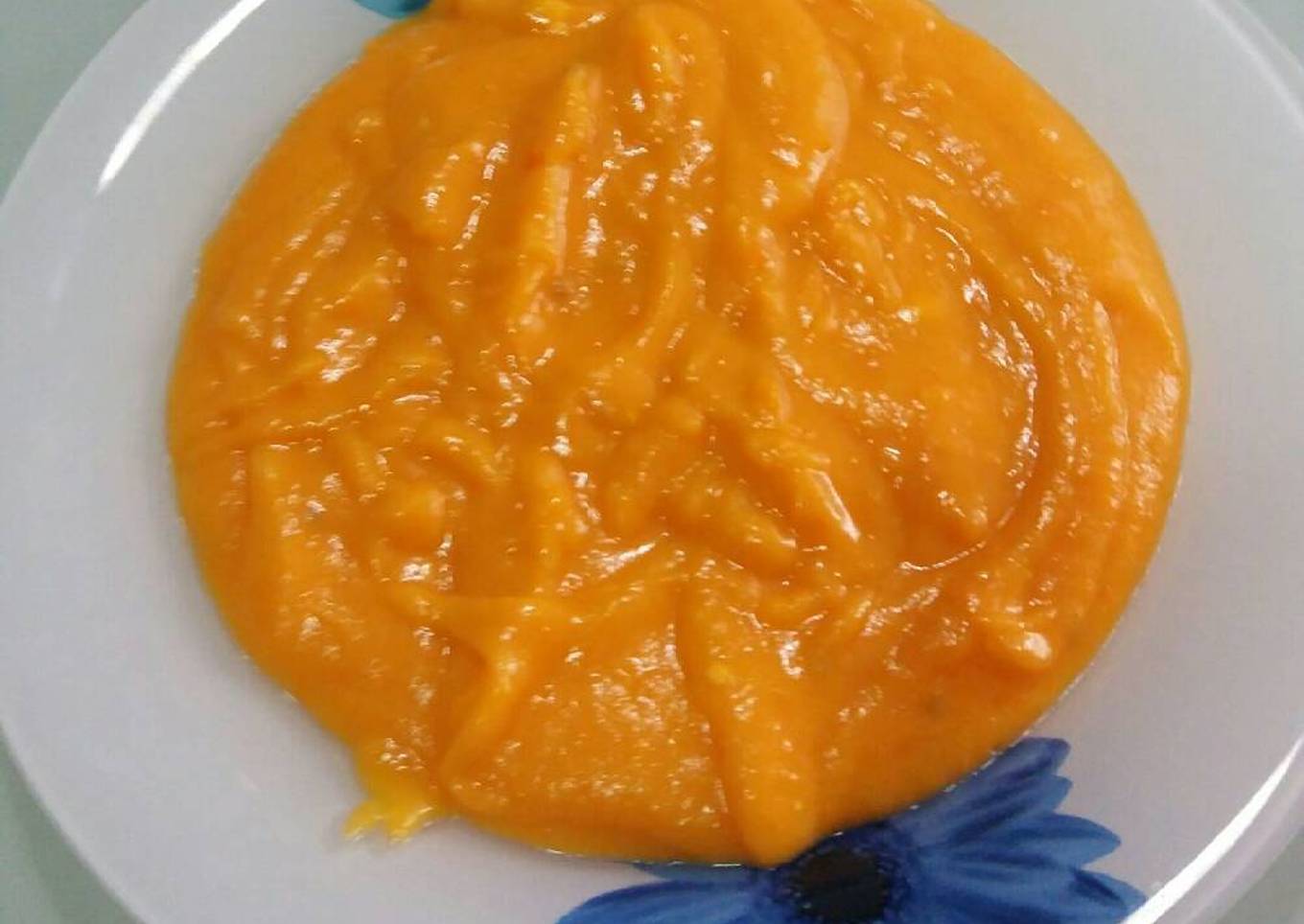 Puré de calabaza