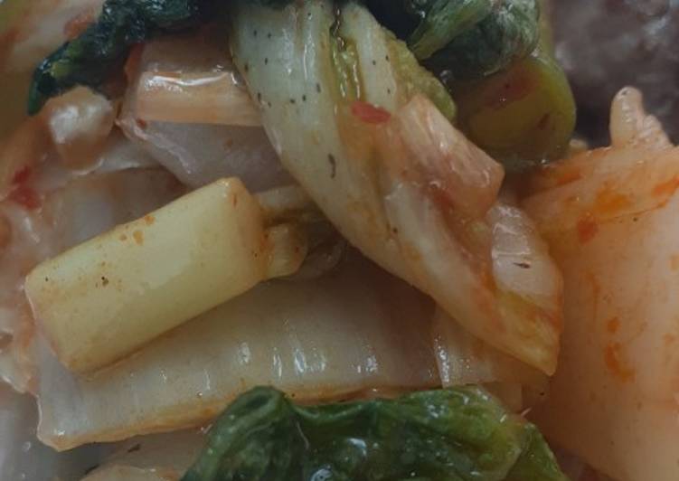 Resep Kimchi praktis yang Lezat