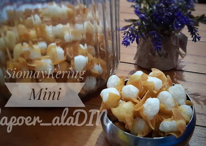 Resep Siomay Kering Mini Oleh Ummu Faris Dapoer Aladin Cookpad