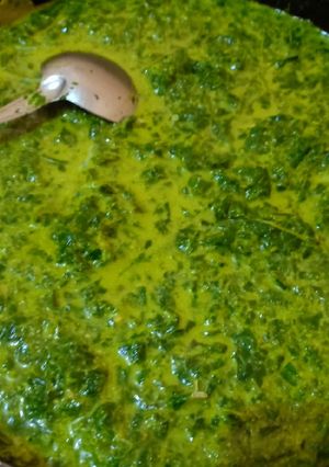 Foto resep Santan Daun Singkong Tumbuk Simpel