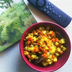 A picture of Raddish-Carrot Mixed Pickle.