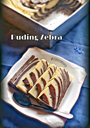 Foto resep 15. Puding Zebra Amoi