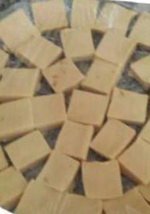 صورة لوصفة حلاوة مربعات الحليب