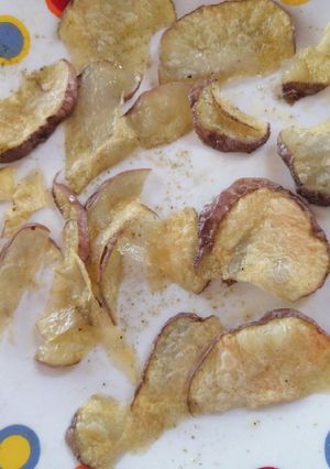 Una foto de Papas saludables al microondas